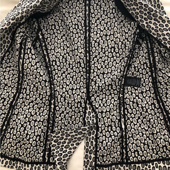 Rachel Zoe RARE snow leopard blazer jacket in EUC, size 8 - Picture 6 of 9